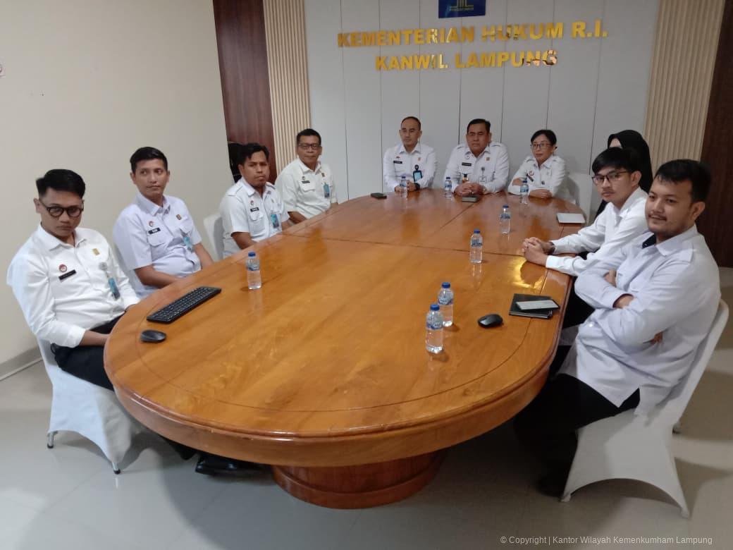 Kanwil Kemenkum Lampung Ikuti Sosialisasi Tindak Lanjut Pelaksanaan Layanan Pewarganegaraan