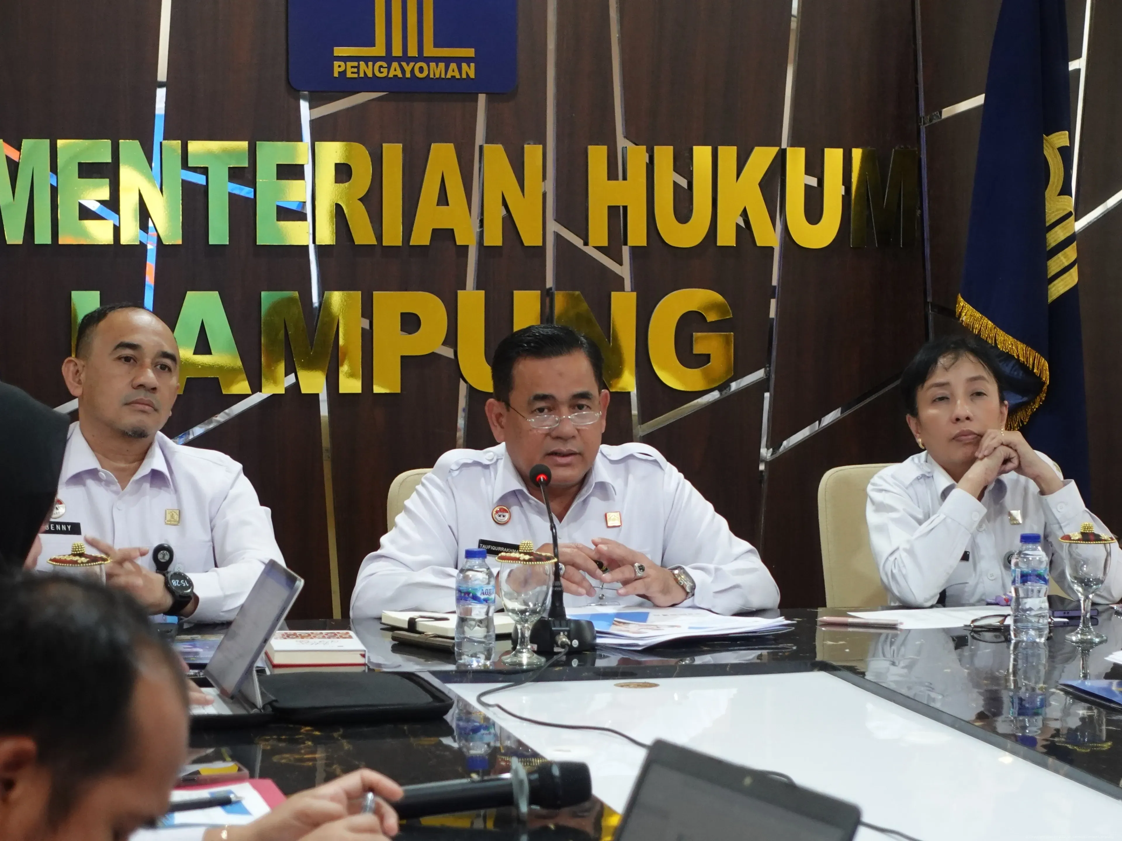 Kanwil Kemenkum Lampung Gelar Rapat Evaluasi dan Rencana Kinerja Triwulan I Tahun 2026