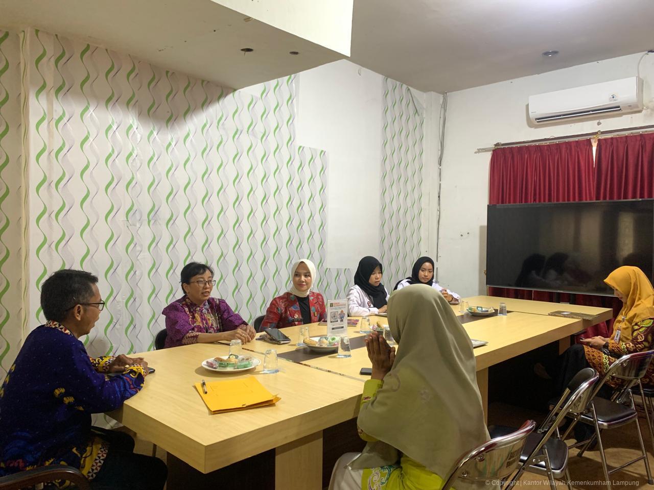 Perkuat Sinergi Reformasi Hukum, Kanwil Kemenkum Lampung Laksanakan Monitoring SPAK dan SPKP di Kota Metro