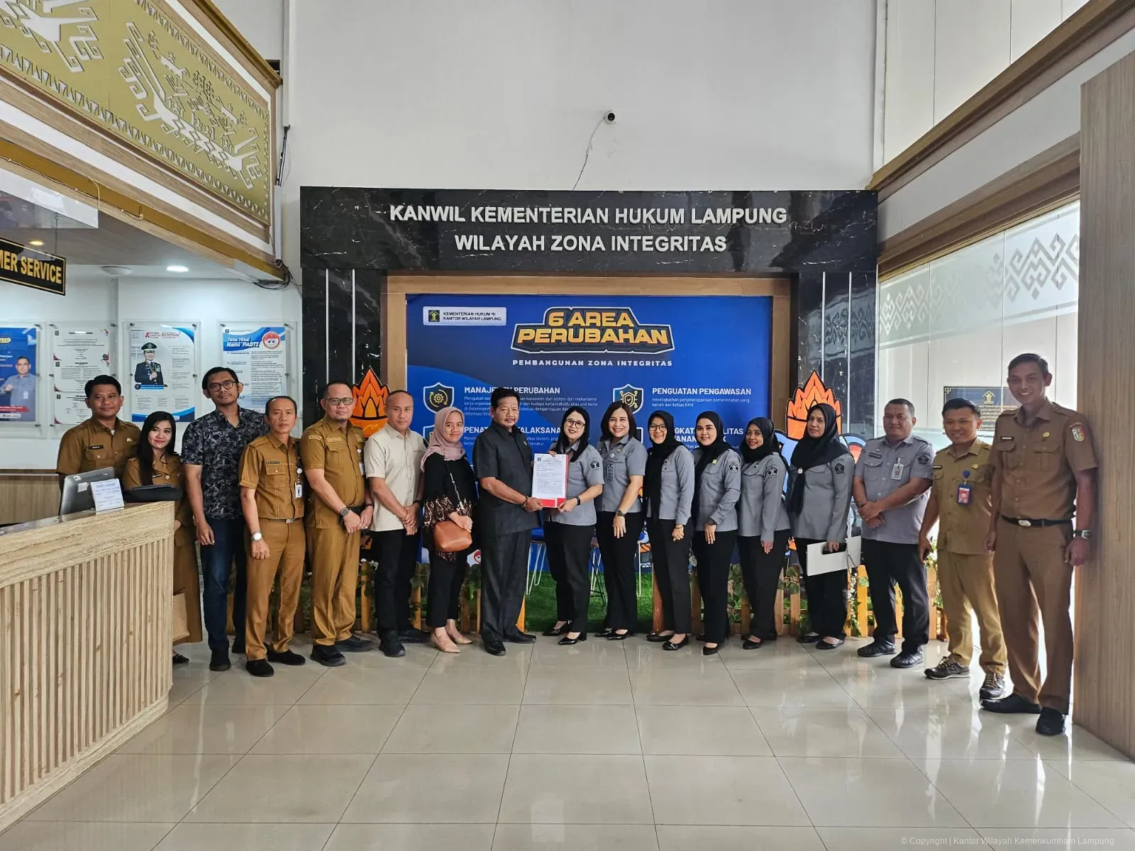 Kanwil Kemenkum Lampung Selesaikan Harmonisasi Ranperda Pembinaan Ideologi Pancasila Kabupaten Tulang Bawang