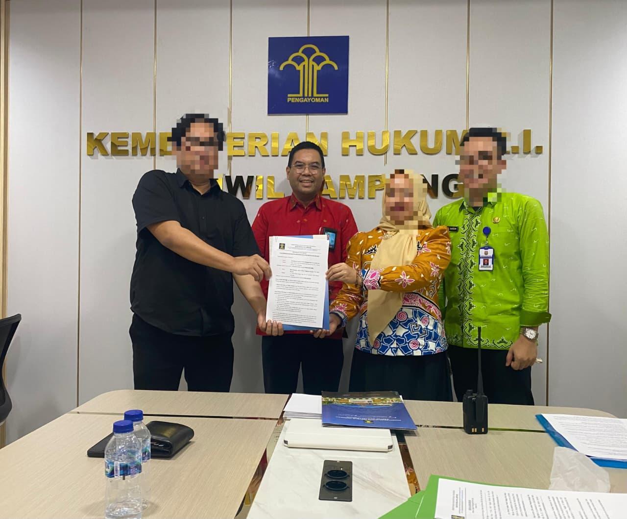 Kanwil Kemenkum Lampung Fasilitasi Mediasi Sengketa Hak Cipta, Capai Kesepakatan Damai