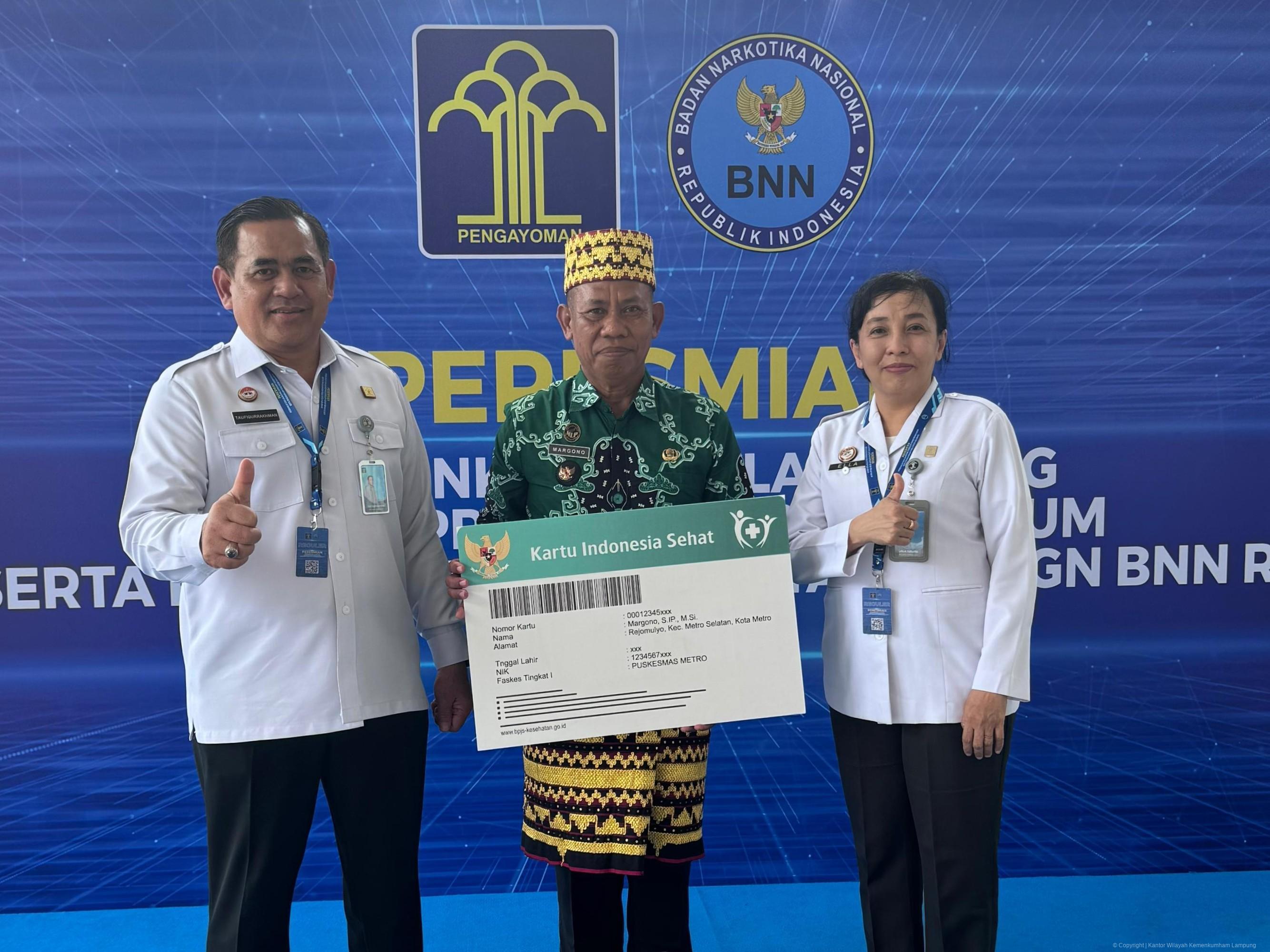 Harumkan Provinsi Lampung di Kancah Nasional, Lurah Rejomulyo Sabet Dua Apresiasi Sekaligus