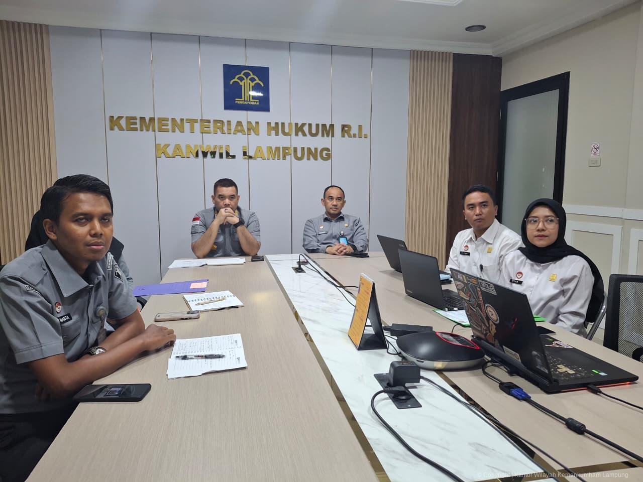 Perkuat Sinergi Pusat dan Daerah, Kanwil Kemenkum Ikuti Rapat Program Kerja Indikasi Geografis 2026